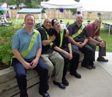 David, Ernie, Kyle, Bink and Geoff